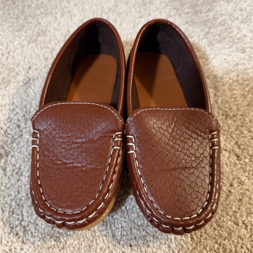 Kids Brown Loafers